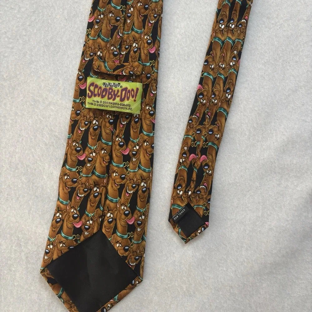 Scooby-Doo Tie Repeat Pattern Cartoon Network 2001 4